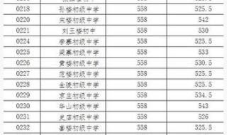 2020年徐州市中考分数线