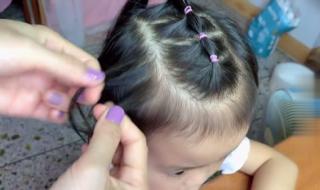 100种儿童短发扎发步骤